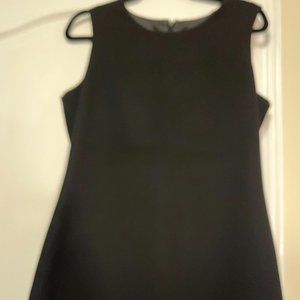 Calvin Klein classic midi black dress